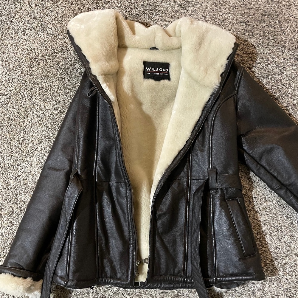 Wilson leather jacket. Authentic and in perfect condition